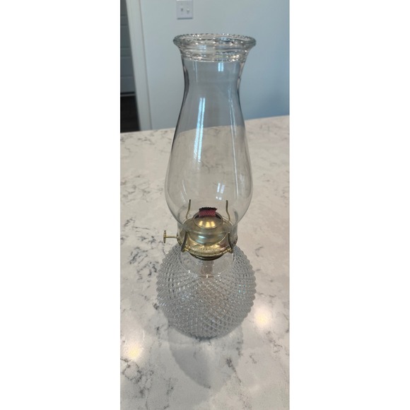 Anchor Hocking Round Diamond Point Glass Oil Kerosene‎ Lamp Vintage
1980's - Picture 6 of 6